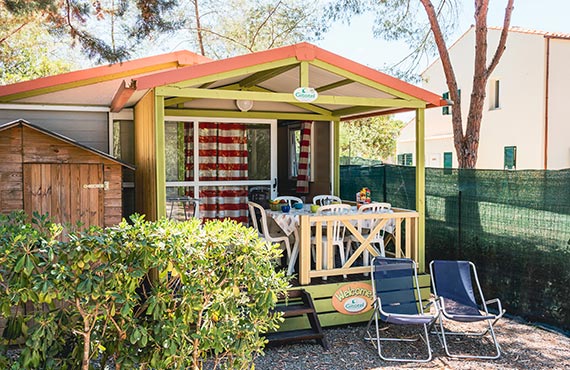 Bungalows on Elba Island