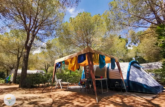 Vacances en camping sur l'île d'Elbe